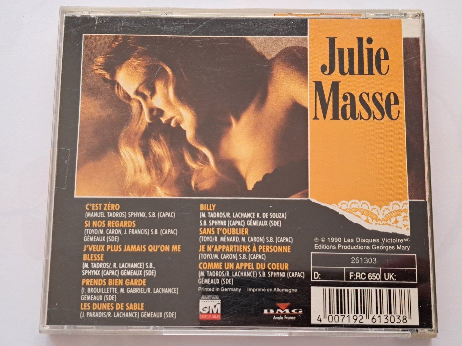 CD: Cd Julie Masse - Julie Masse – Usato da Pully venduto da bro_n52j 1