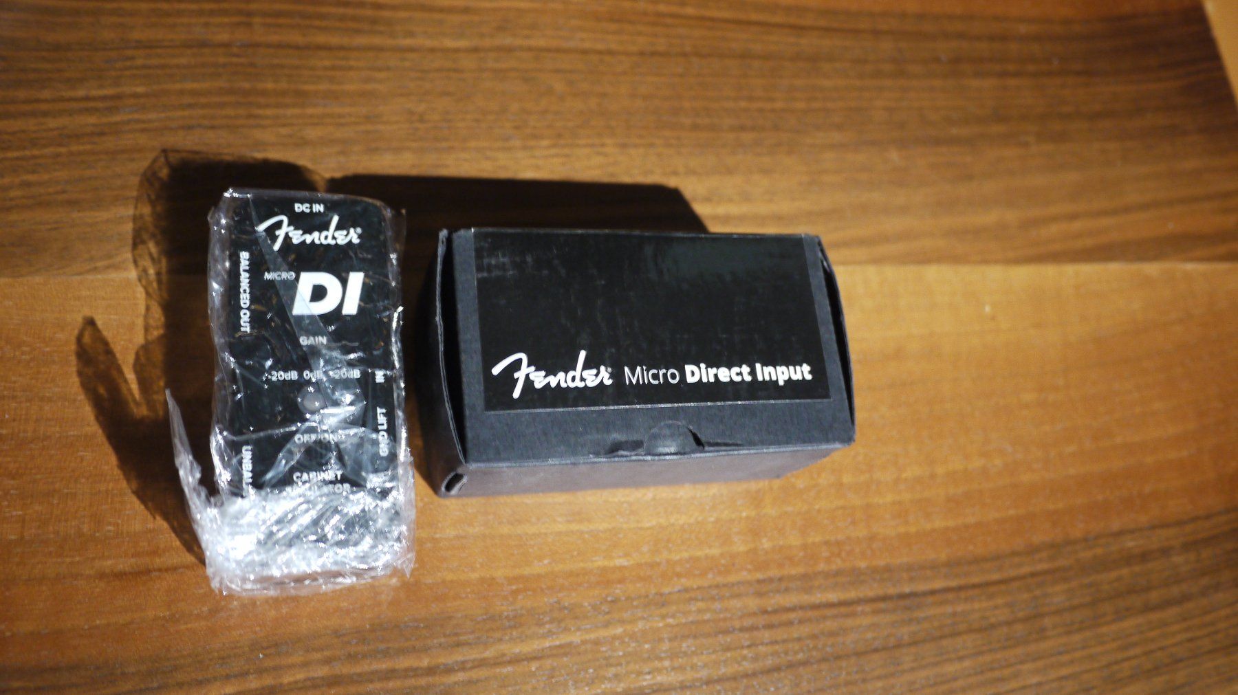 Behringer Strumenti musicali: FENDER Micro Direct Input (DI-BOX) Pedal FENDER – Nuovo e nell'imballaggio originale da Kaiserstuhl AG venduto da GTM-Kaiserstuhl 1