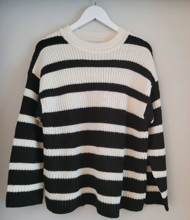 Pullover gestreift schwarz/weiss Grösse XS/S von JDY