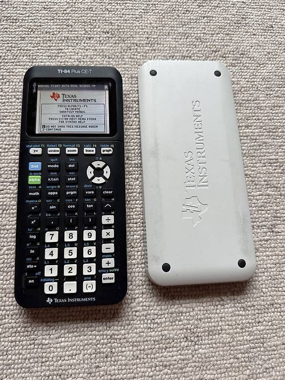 Taschenrechner: TI-84 Plus CE-T Taschenrechner – Gebraucht aus Davos Glaris von noa_59j8 2