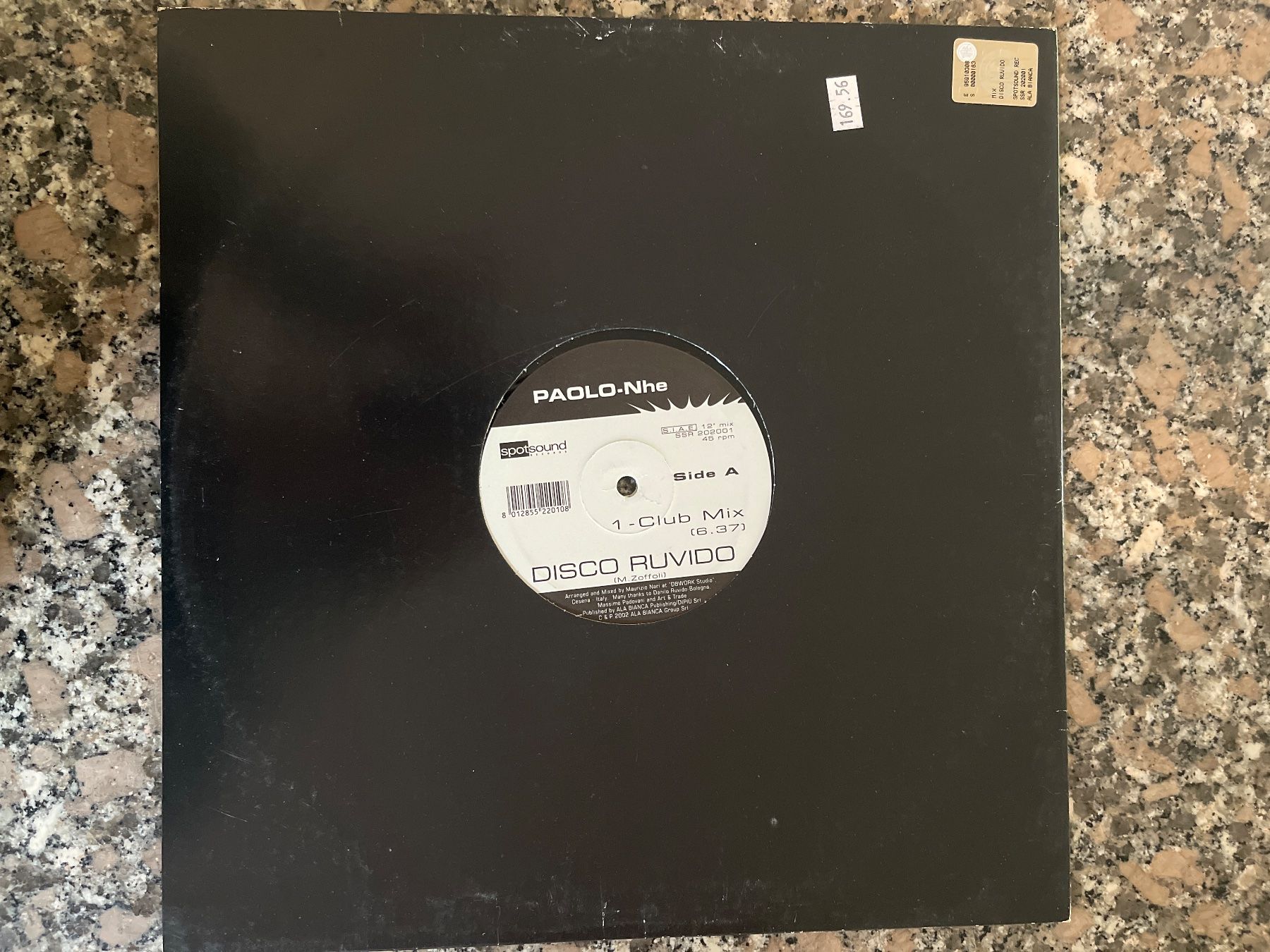 Dischi in vinile: P31/Paolo Nhe - Disco Ruivido – Usato da Frutigen venduto da Philippe_jsp 1
