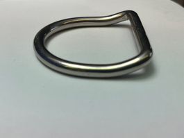 Ergonomischer D-Ring, leicht angewinkelt für 50mm Harness