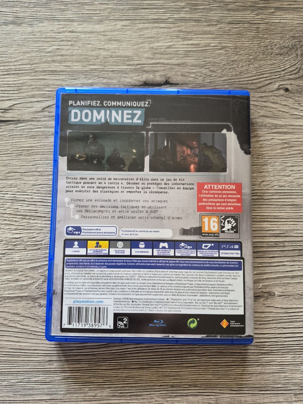 Sony Jeux: Firewall Zero Hour PS4 – D'occasion à St-Aubin-Sauges par val_xz9c 1