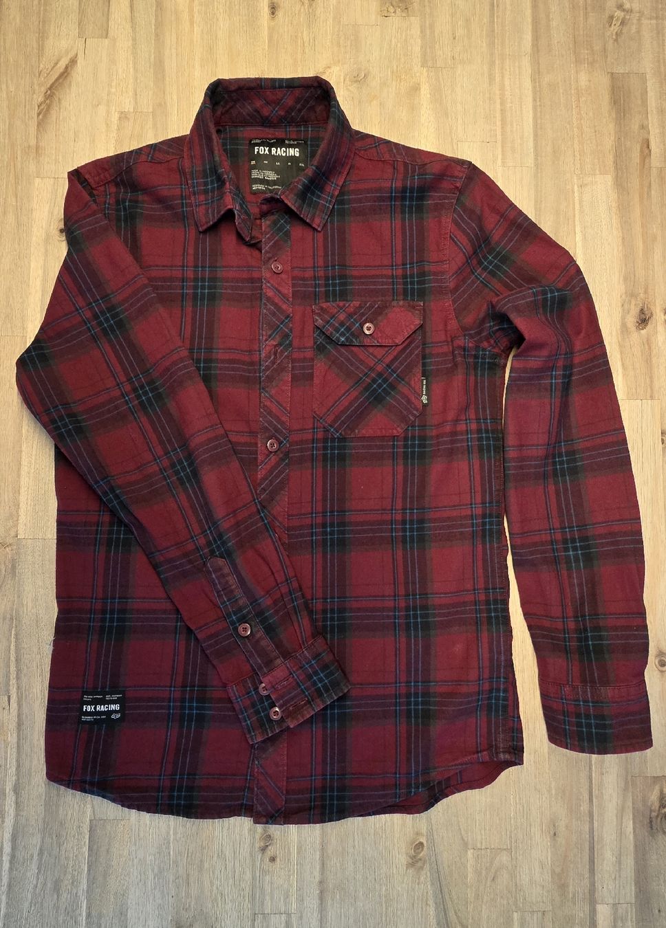 Camicie, T-shirt & Polo: Fox Racing Flanellhemd – Usato da Siebnen venduto da Tomba25430
