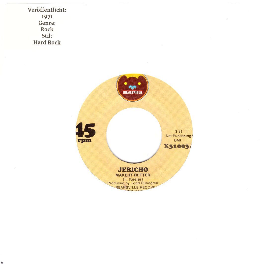 Dischi in vinile: JERICHO – Usato da Bassersdorf venduto da house-of-vinyl