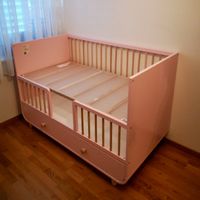 🫧IKEA MYLLRA Babybett 70x140 cm inkl. hochwertiger Matratze