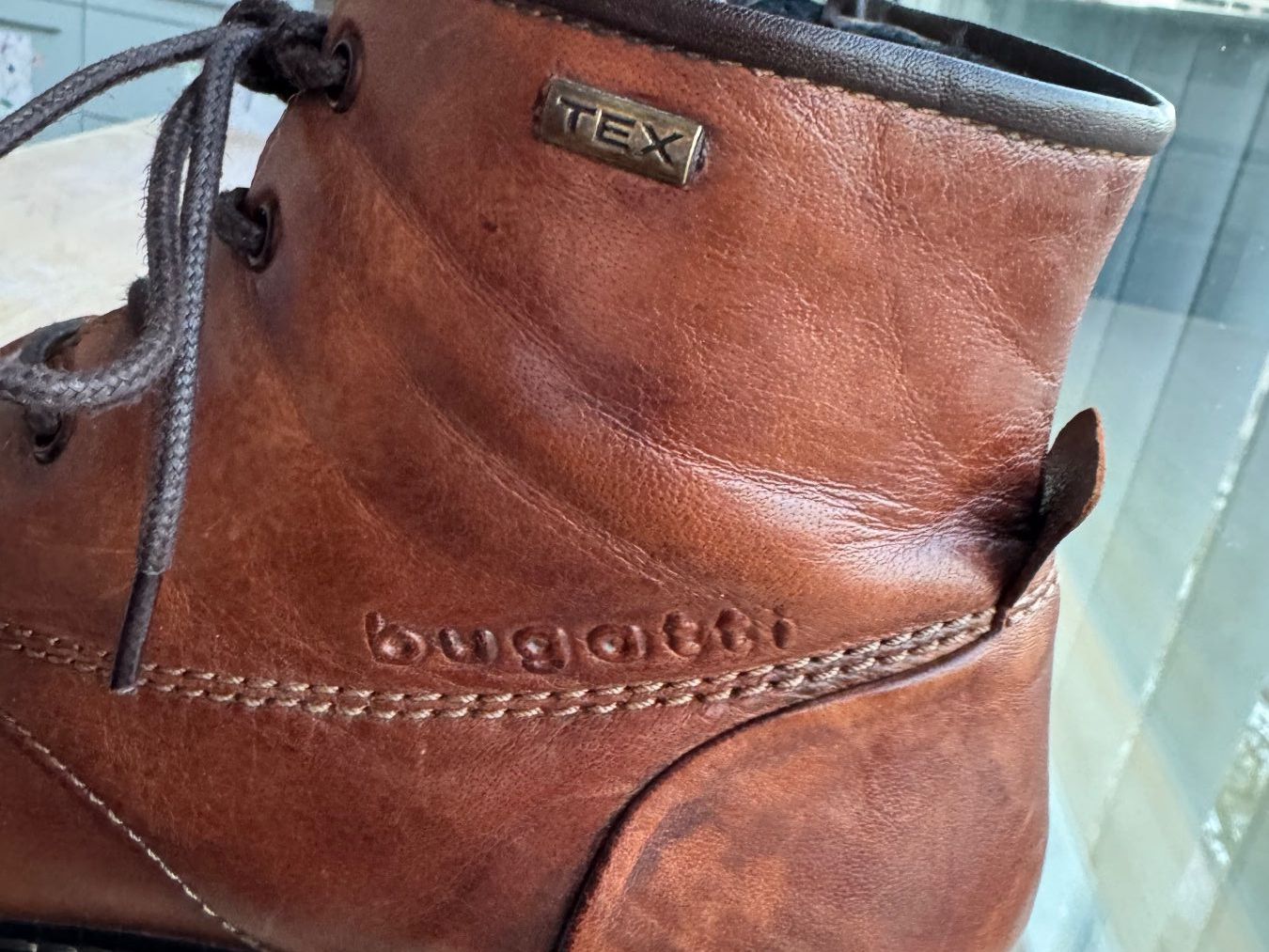 Bugatti Scarpe da uomo: Bugatti Boots in der Farbe Cognac Grösse 43 - NP Sfr. 159.- – Nuovo (secondo la descrizione) da Zürich venduto da Amaretto_zh 6
