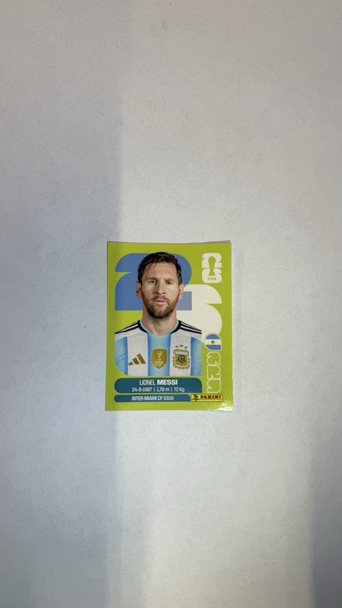Panini Carte collezionabili: Panini Sticker Lionel Messi WM 2026 – Nuovo (secondo la descrizione) da Bern venduto da mar_2xjh
