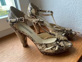 Sandales Luciano Barachini cuir python serpent 40