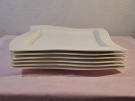 Villeroy & Boch: Newwave     6 x Teller 33x33 cm