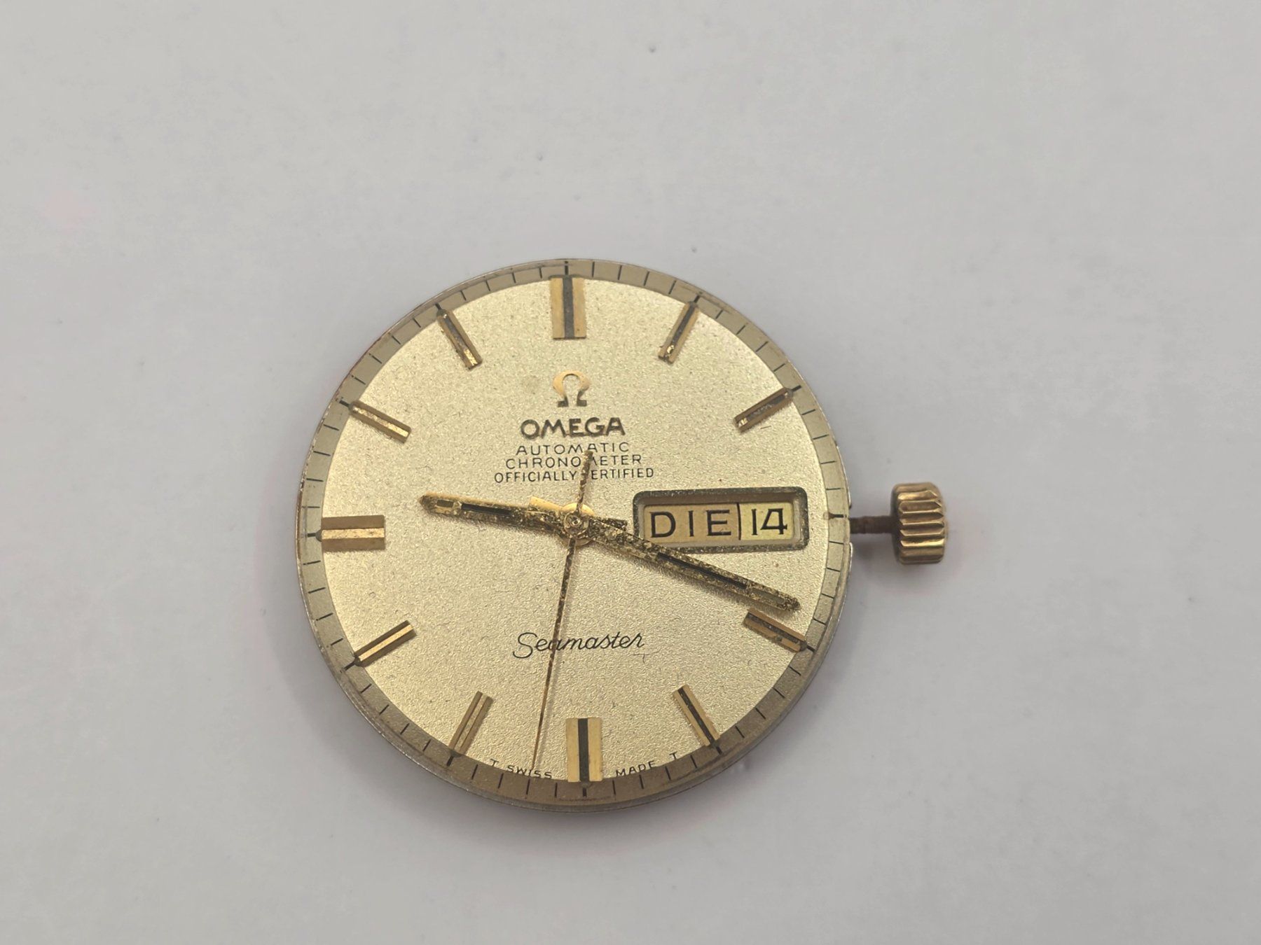 Omega Montres: Omega Seamaster Uhrwerk mit Datumsanzeige – Défectueux à Dietikon par deineSolutions 1