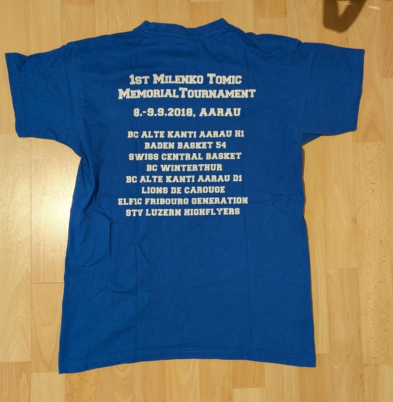 T-shirt: B&C T-Shirt blau – Usato da Morgarten venduto da rra_jvw7 1