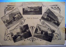 Antike Postkarte Rüti b. Bülach, um 1922