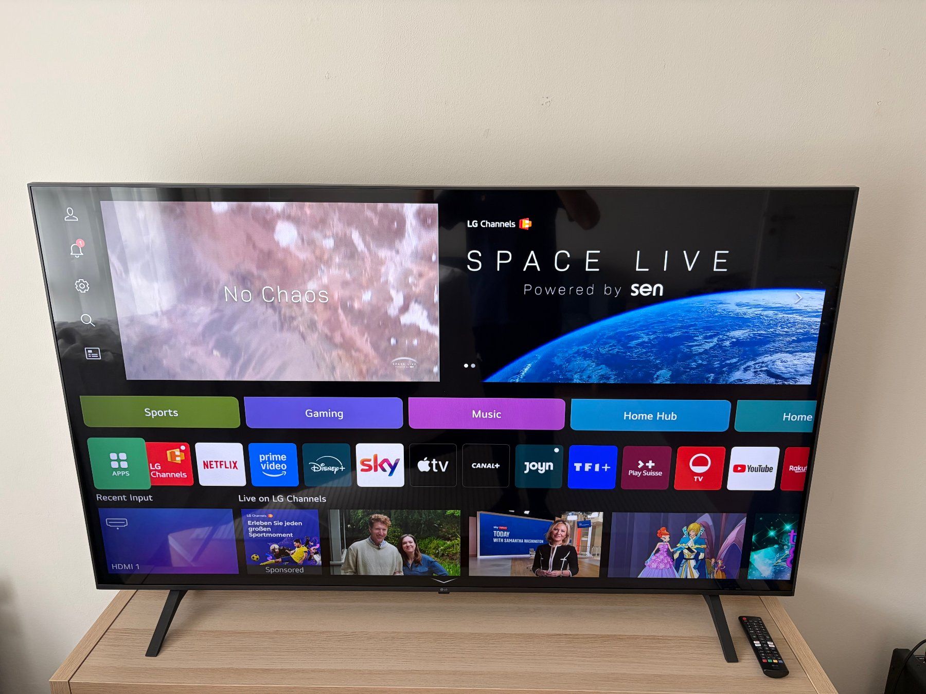 LG Fernseher: LG 65UR78, LCD, 4K – Gebraucht aus Bern von Bimmer06 1