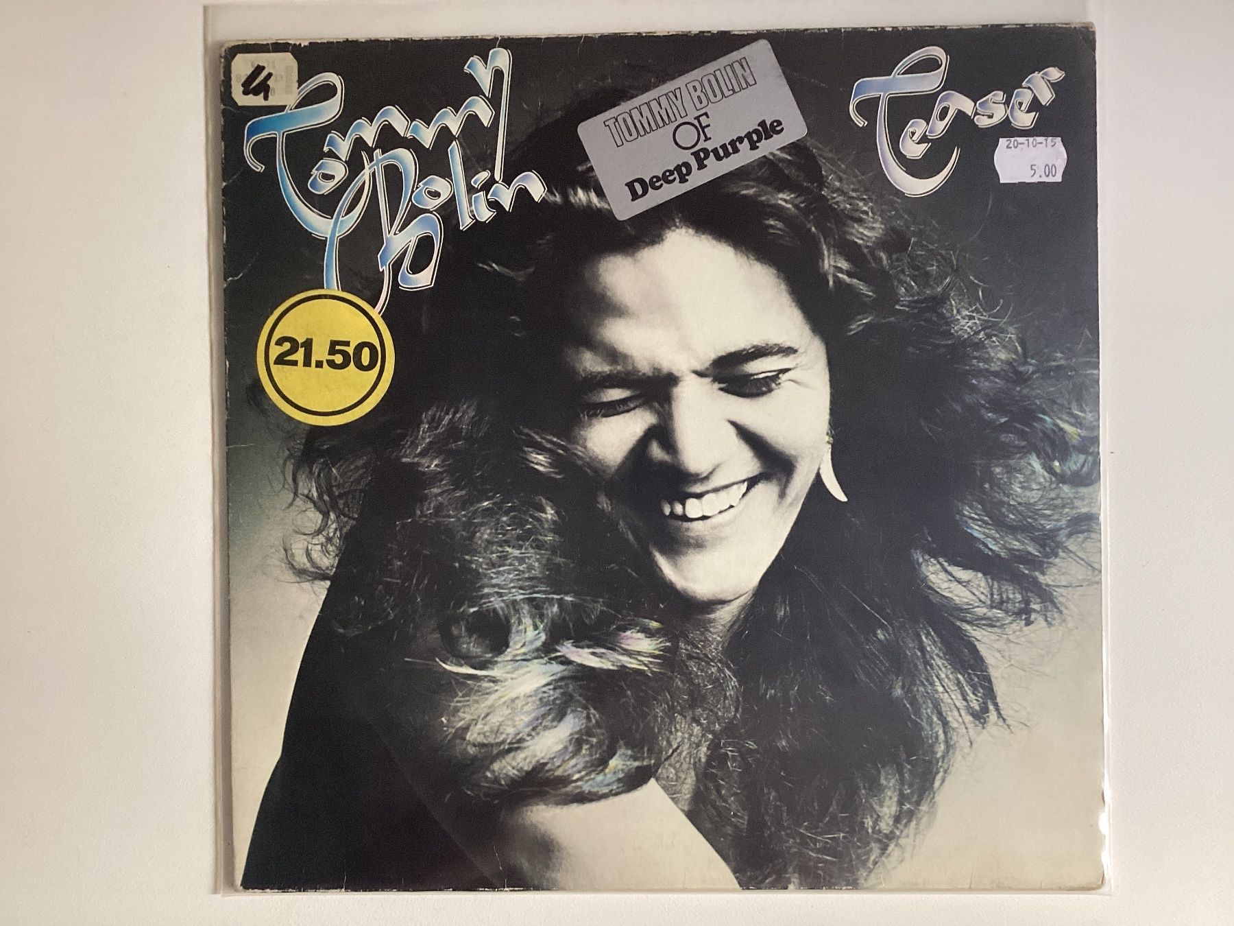 Schallplatten: Tommy Bolin LP - Teaser (VG+) – Gebraucht aus Gutenswil von Hamzian