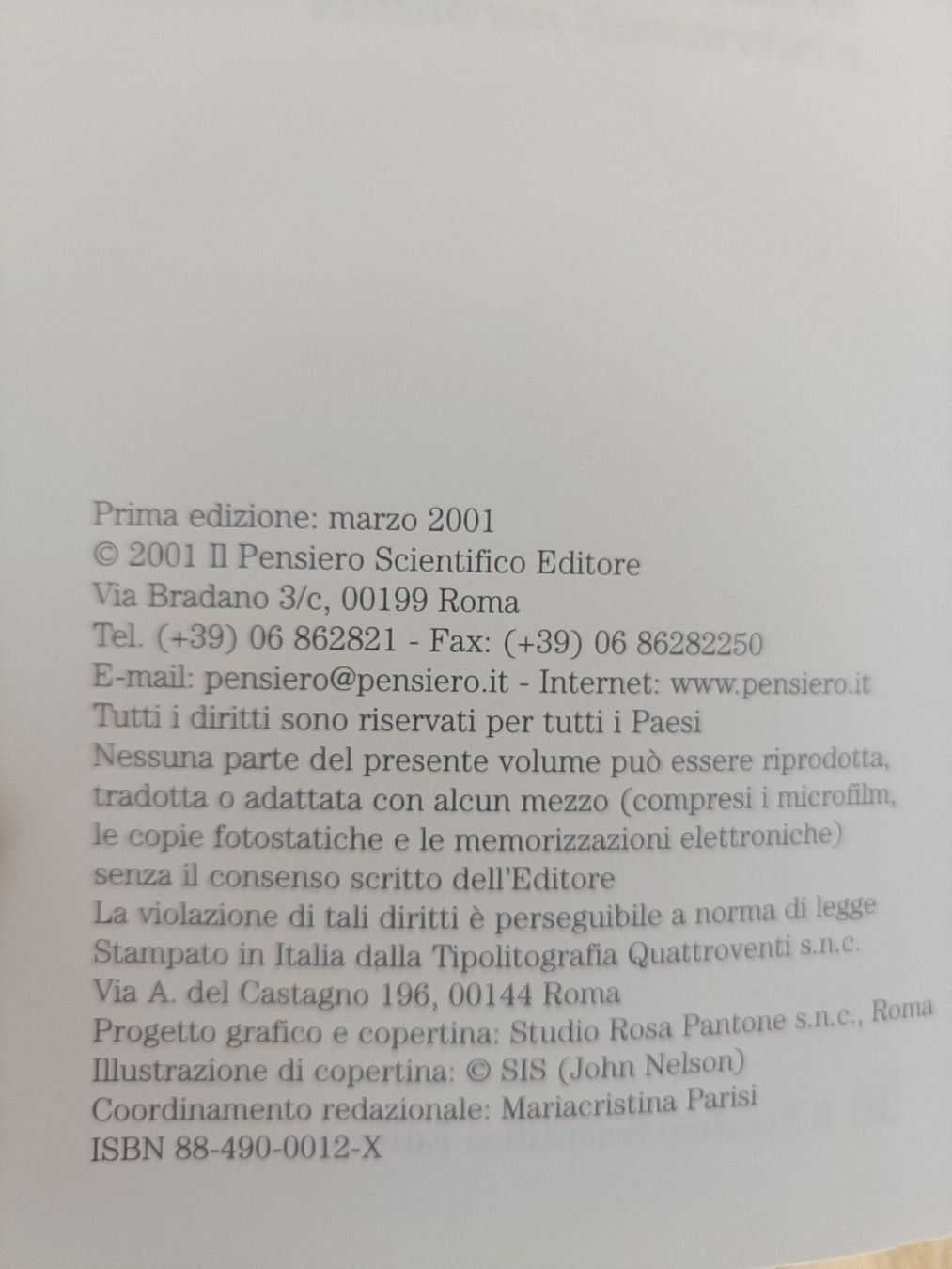 Libri: Guida Bioetica e Sperimentazione Clinica – Nuovo (secondo la descrizione) da Lugano venduto da riccardo012 3