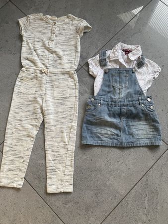 Süesses Kleider-Set für Mädchen, Grösse 116 - Top Zustand