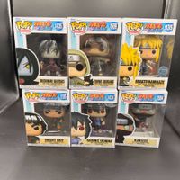 Funko Pop! Naruto 6er Set Sasuke Minato Orochimaru Kakuzu