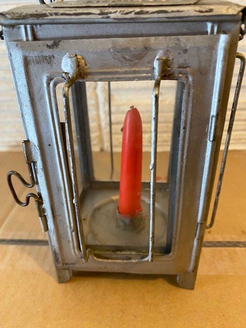 Lampes anciennes: ALTE KERZENLATERNE  EWZ – D'occasion à Chur par silbermon 1