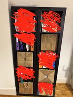 2x Regal Ikea Expedit (Kallax) 5 fächer ohne Boxen