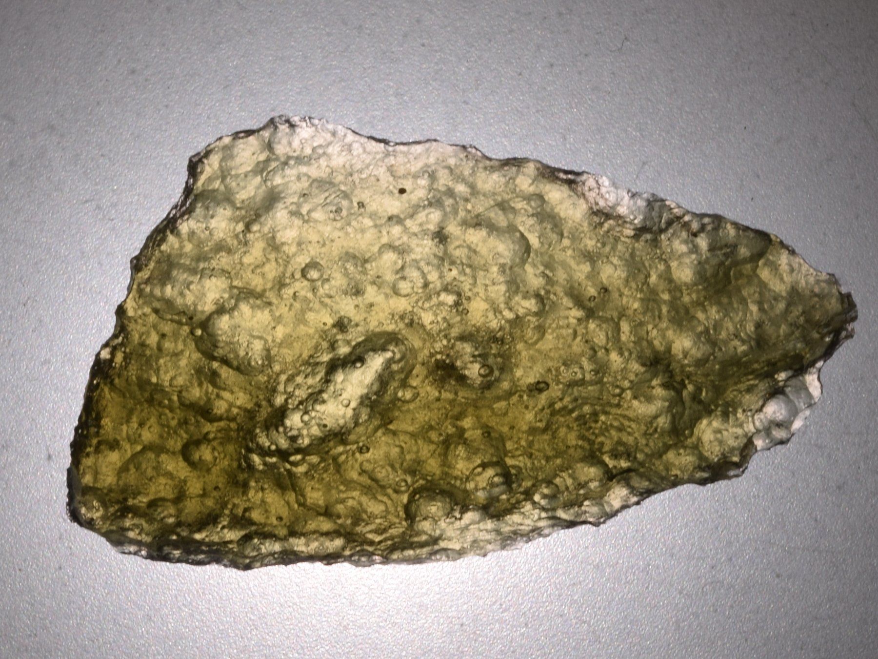 Minerali & Pietre curative: Moldavit 3,4g – Nuovo (secondo la descrizione) da Jona venduto da Moldavitsammler 1