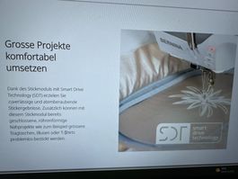 Bernina Stickmodul Smart Drive Technology SDT
