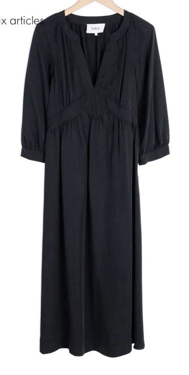 Robe Blair Noir Et Blanc – Taille M (étiquette SML) – Maxi Longue – Sans Manches – Neuf Sans étiquettes