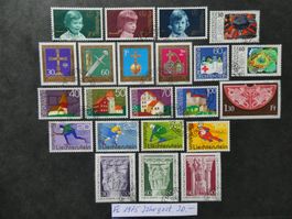 FL 1975 Jahr gestempelt unter 10% Katalog!!!
