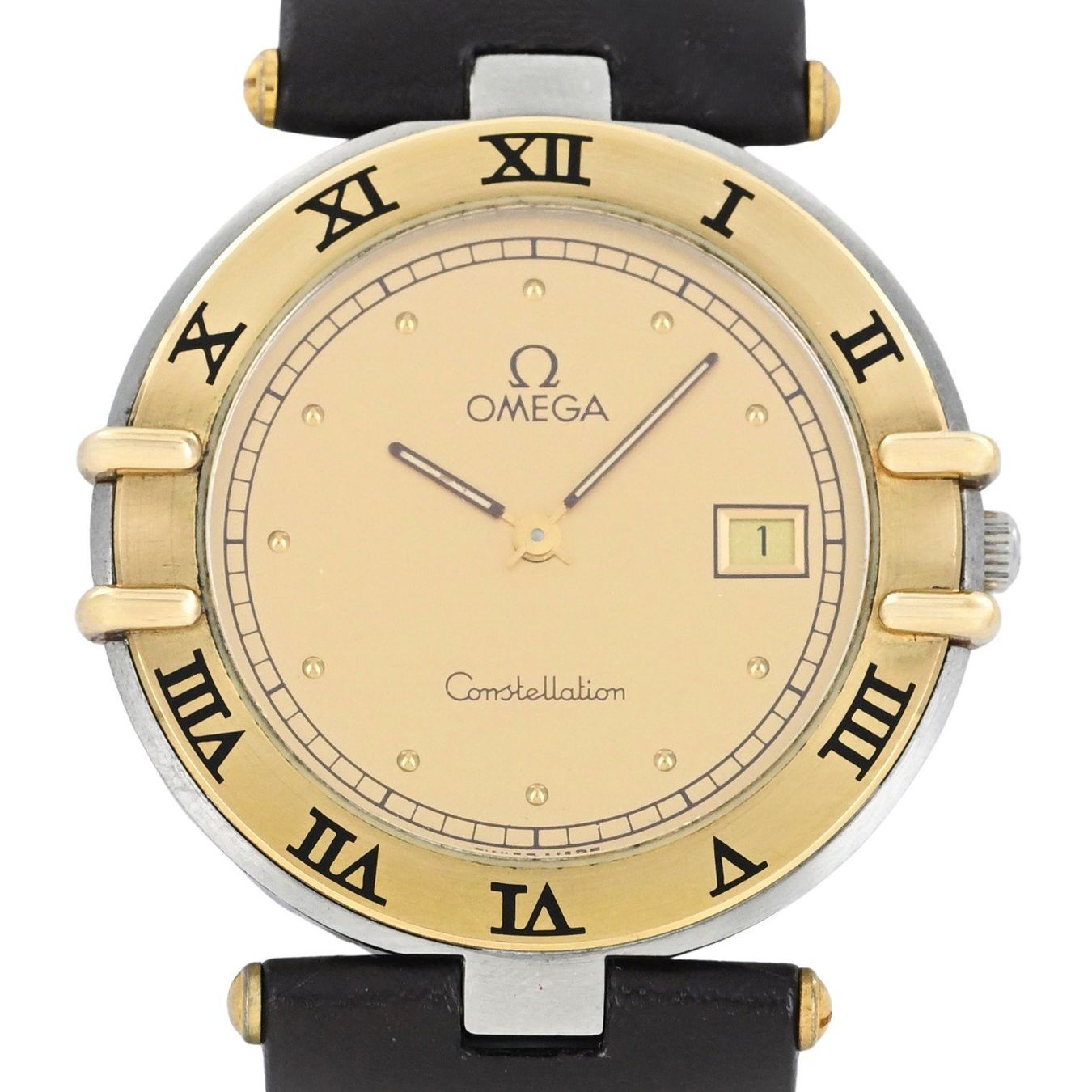 Omega Orologi: Omega Constellation Uhr goldfarben Datum gebraucht – Usato da Kreuzlingen venduto da lup_jd2v 4
