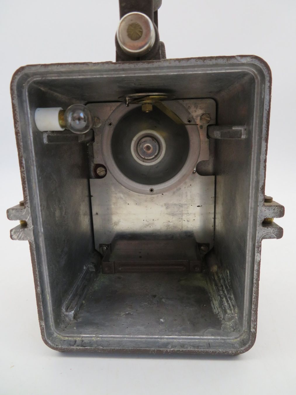 SBB/CFF/FFS Lampade: Antike Eisenbahnerlampe der SNCF – Usato da Reinach BL venduto da WBZ-Flohmarkt 5