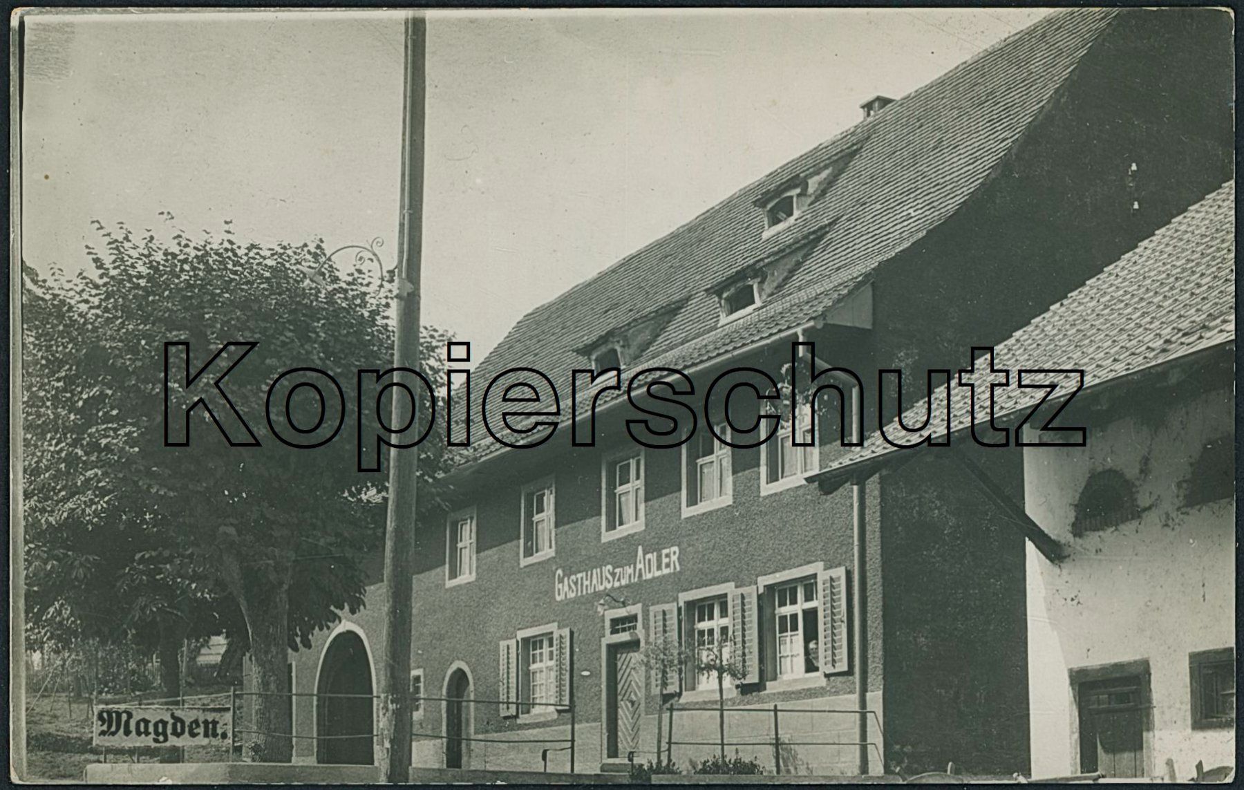 Cartoline postali: AG Magden - Militärstempel – Usato da Schindellegi venduto da stationary