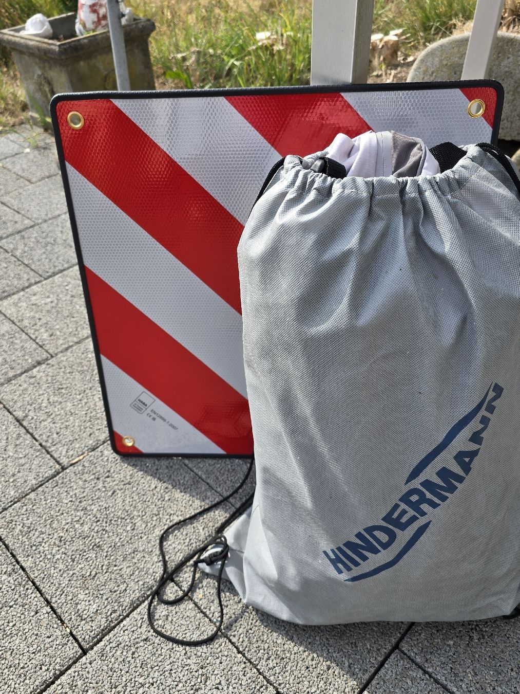 Altri accessori per ciclismo: Fahrradschutzhülle mit Warntafel 2x gebr. – Usato da Walkringen venduto da Vanuca 7