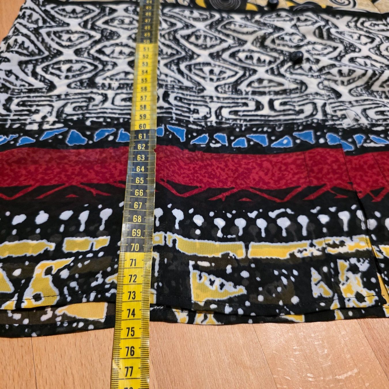 Blusen: Vintage Bluse Ethno Muster Gr. M – Gebraucht aus Wald ZH von CapLux 3