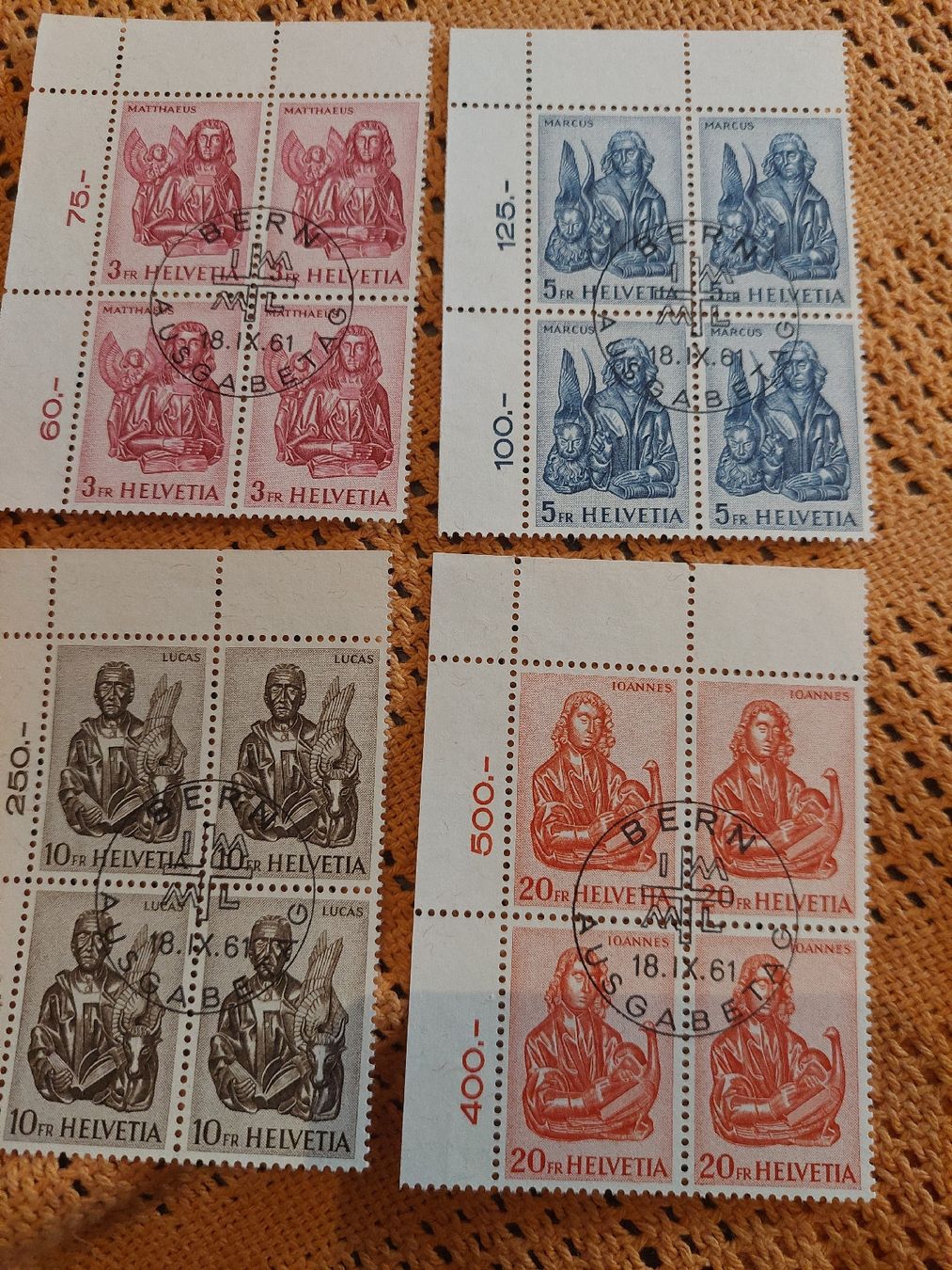 Alle Briefmarken: Timbres suisses  – Neu (gemäss Beschreibung) aus Le Locle von wchs