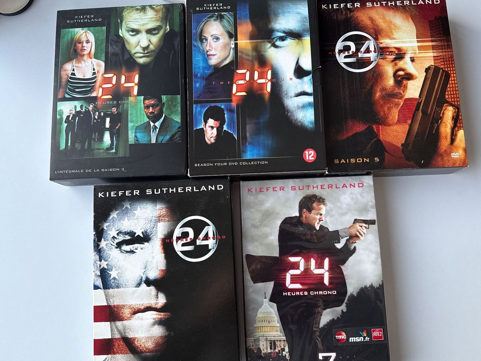 Tutti i DVDs: 24 - Seasons 1-7 DVD Box Sets- FR/EN – Nuovo (secondo la descrizione) da Zürich venduto da nad_s27g 3