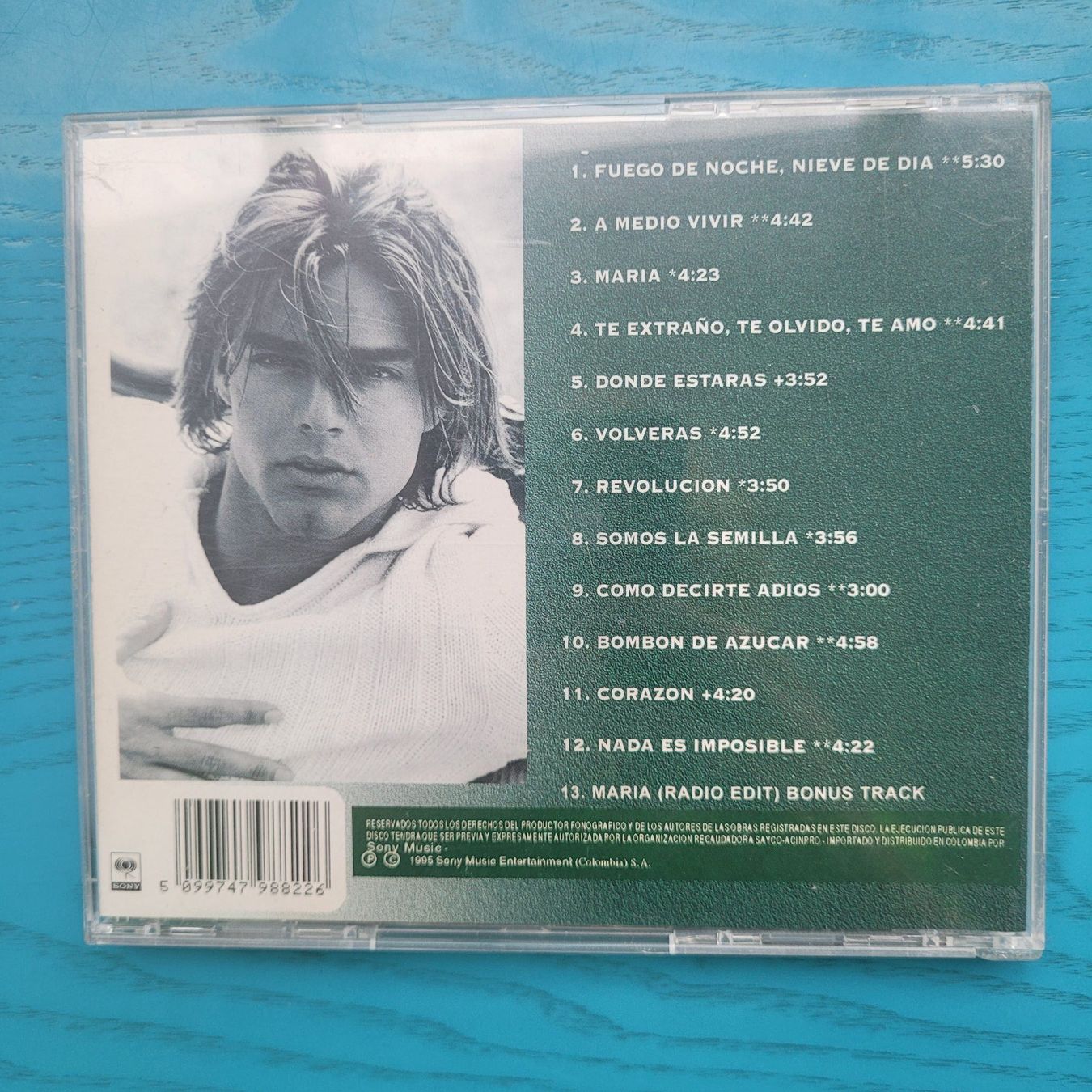 CD: Rick Martin- A medio vivir – Usato da SCHÜBELBACH venduto da CoKaHa 1