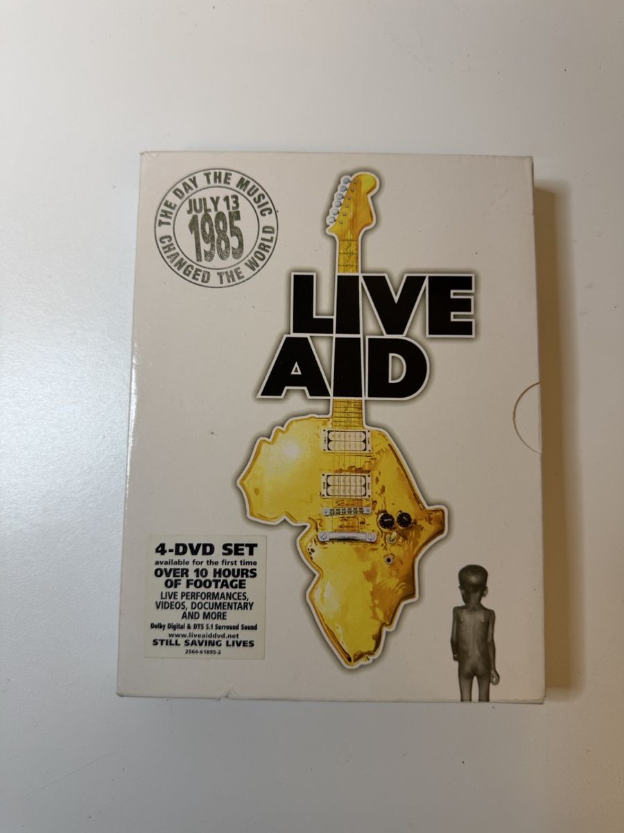 Tutti i DVDs: Live Aid Konzert 4-DVD Set gebraucht – Usato da Zürich venduto da Townes64