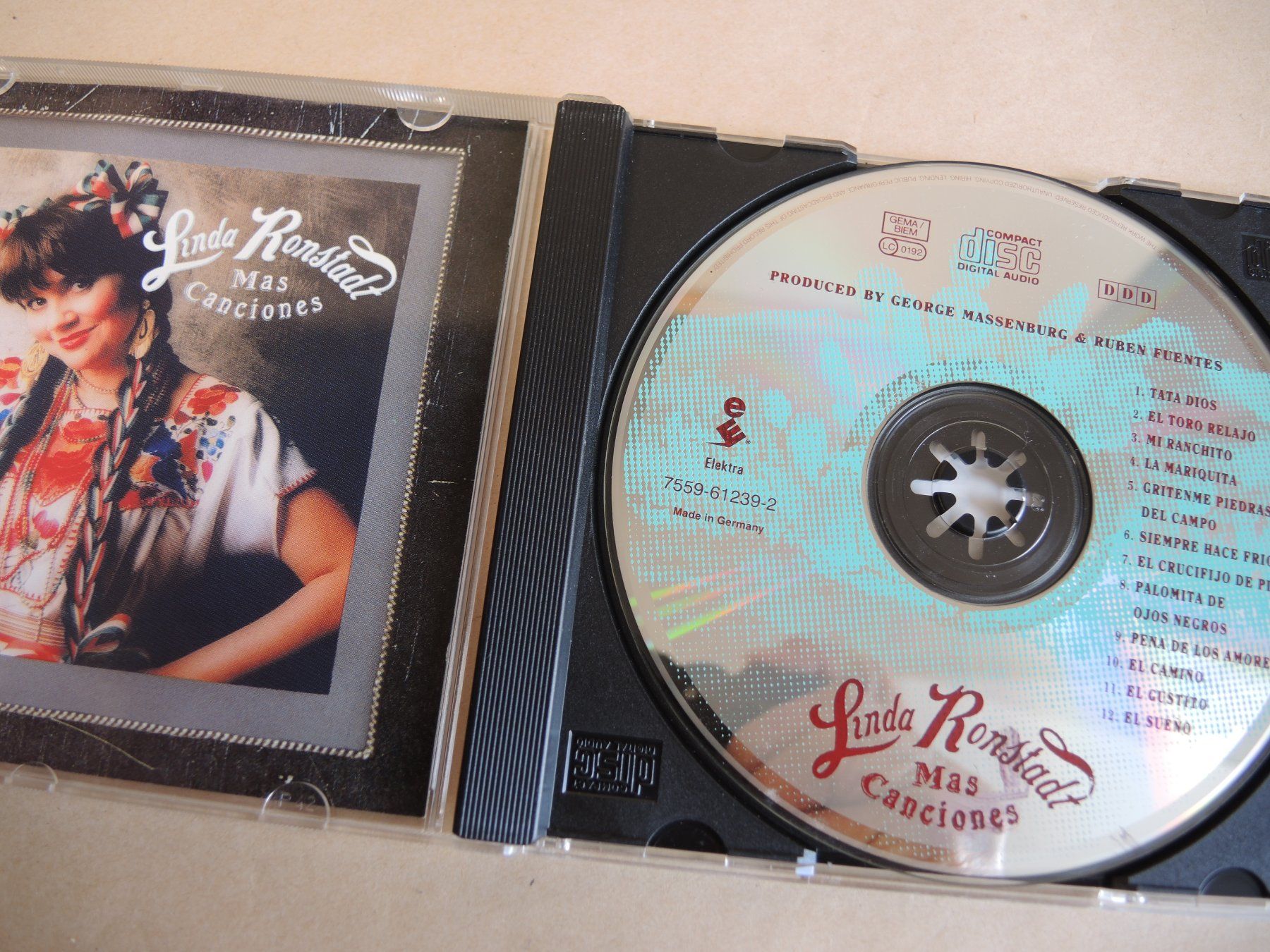 CD: Linda Ronstadt - Mas Canciones CD – Usato da Rorschach venduto da maeck8 1