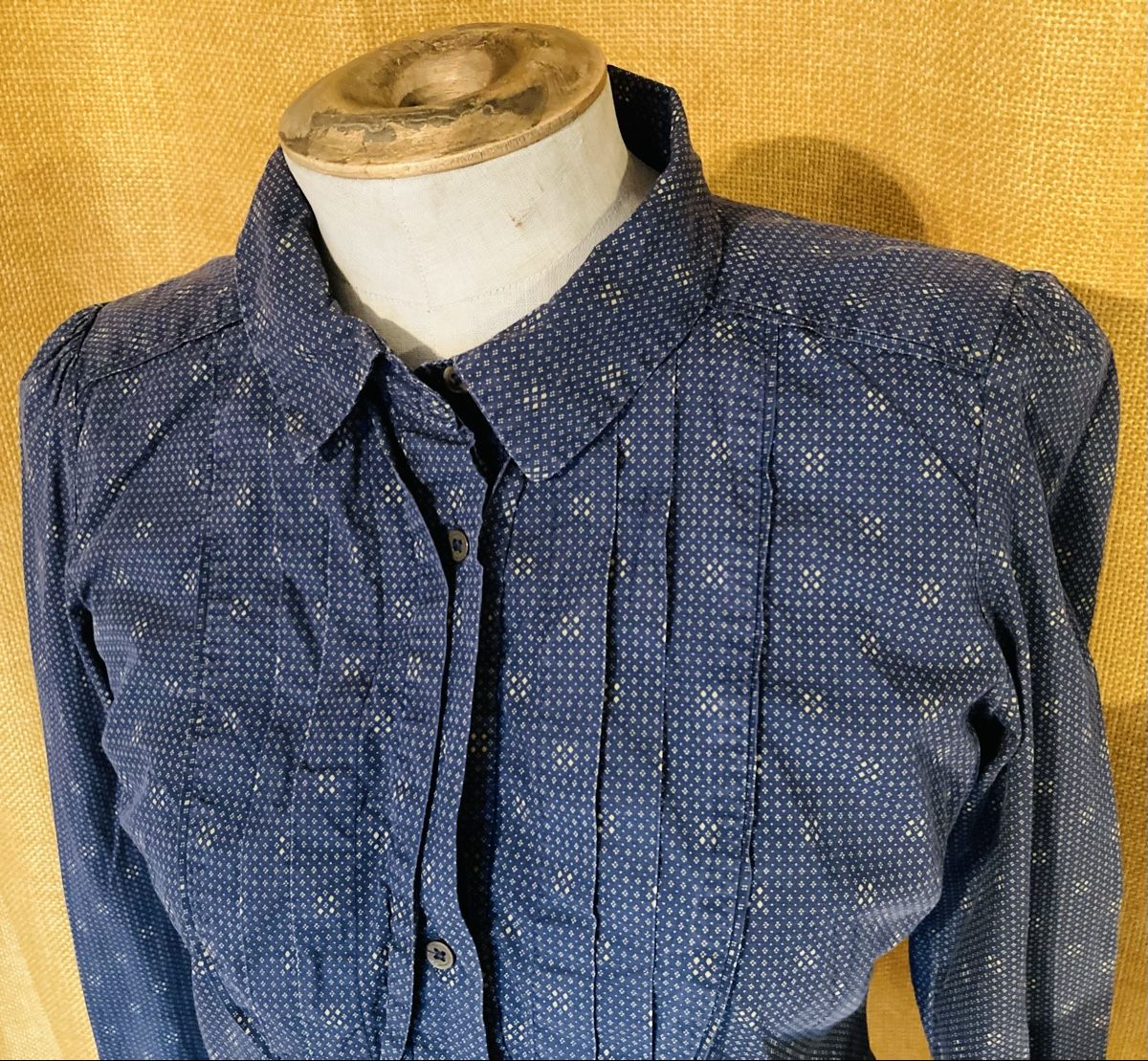 Camicette: Chemisier bleu à plastron – Usato da Ardon venduto da hel_2sxp 1