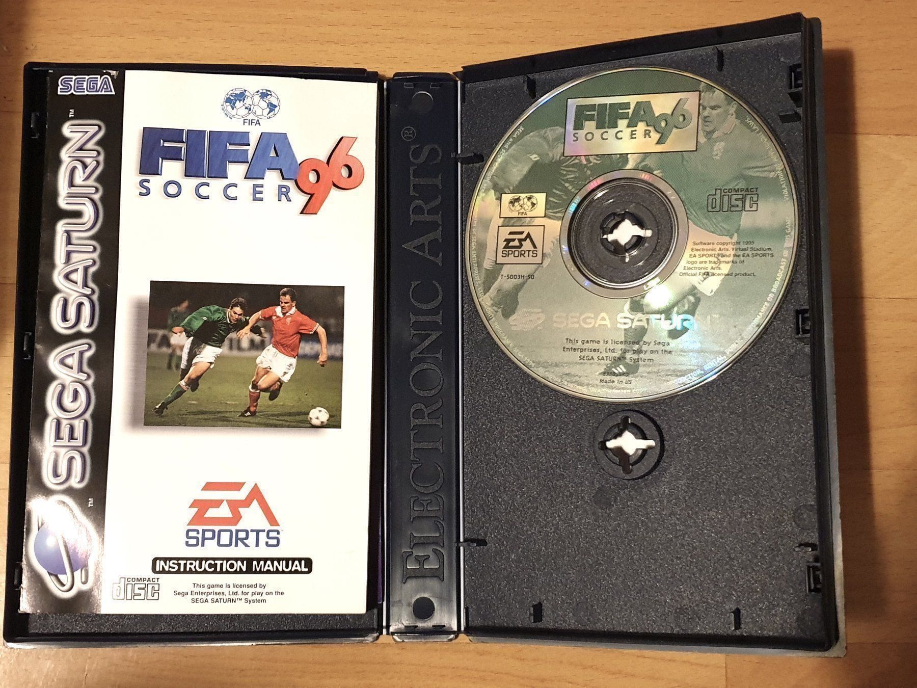 Sega Giochi: FIFA 96 (PAL) - SEGA SATURN – Usato da Spiegel b. Bern venduto da Natix 1