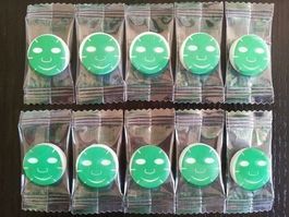 Lot de 10 Masques Compressés 100% COTON