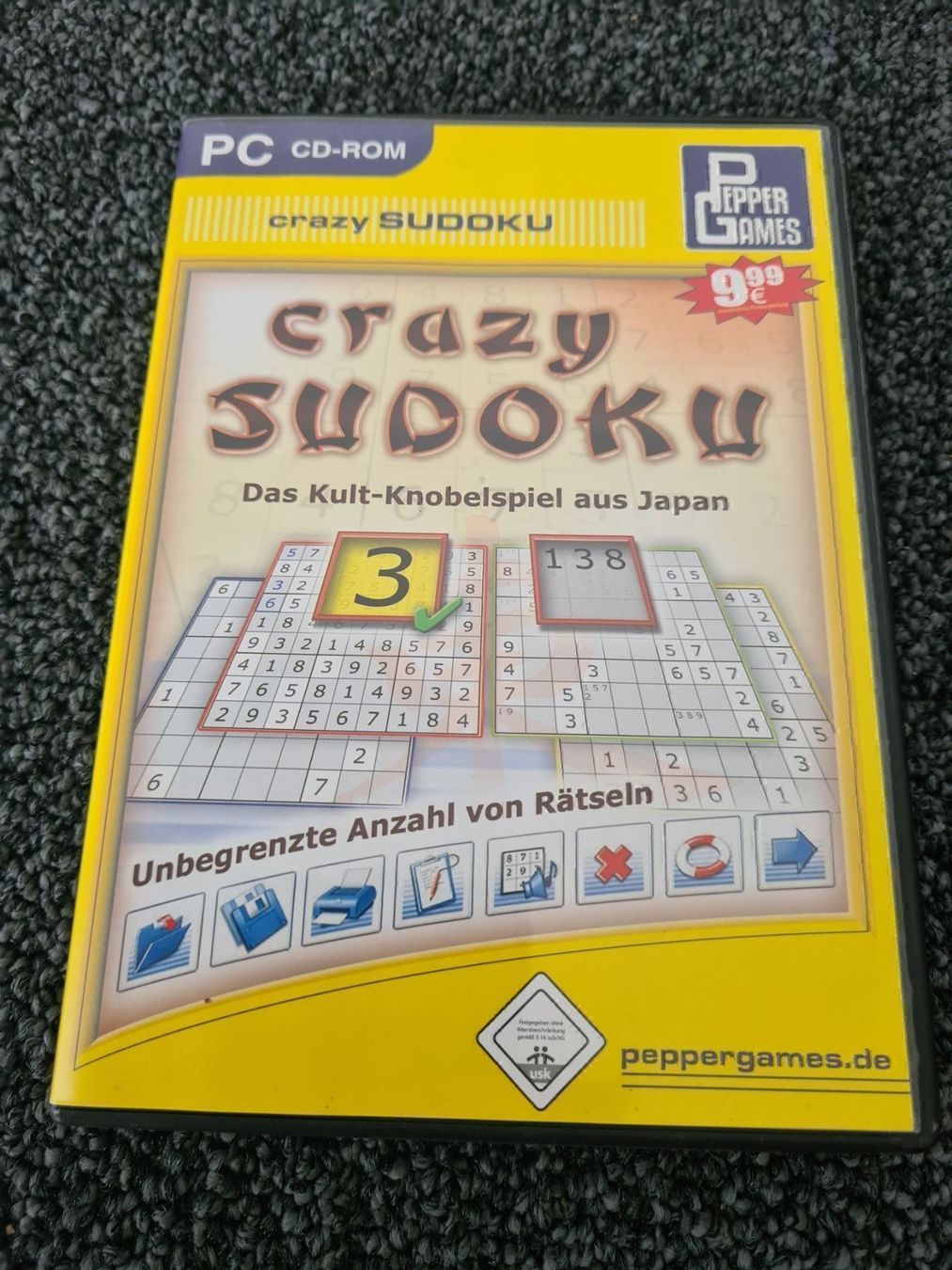 Giochi: CRAZY SUDOKU PC – Usato da Ruswil venduto da jan_bxl5