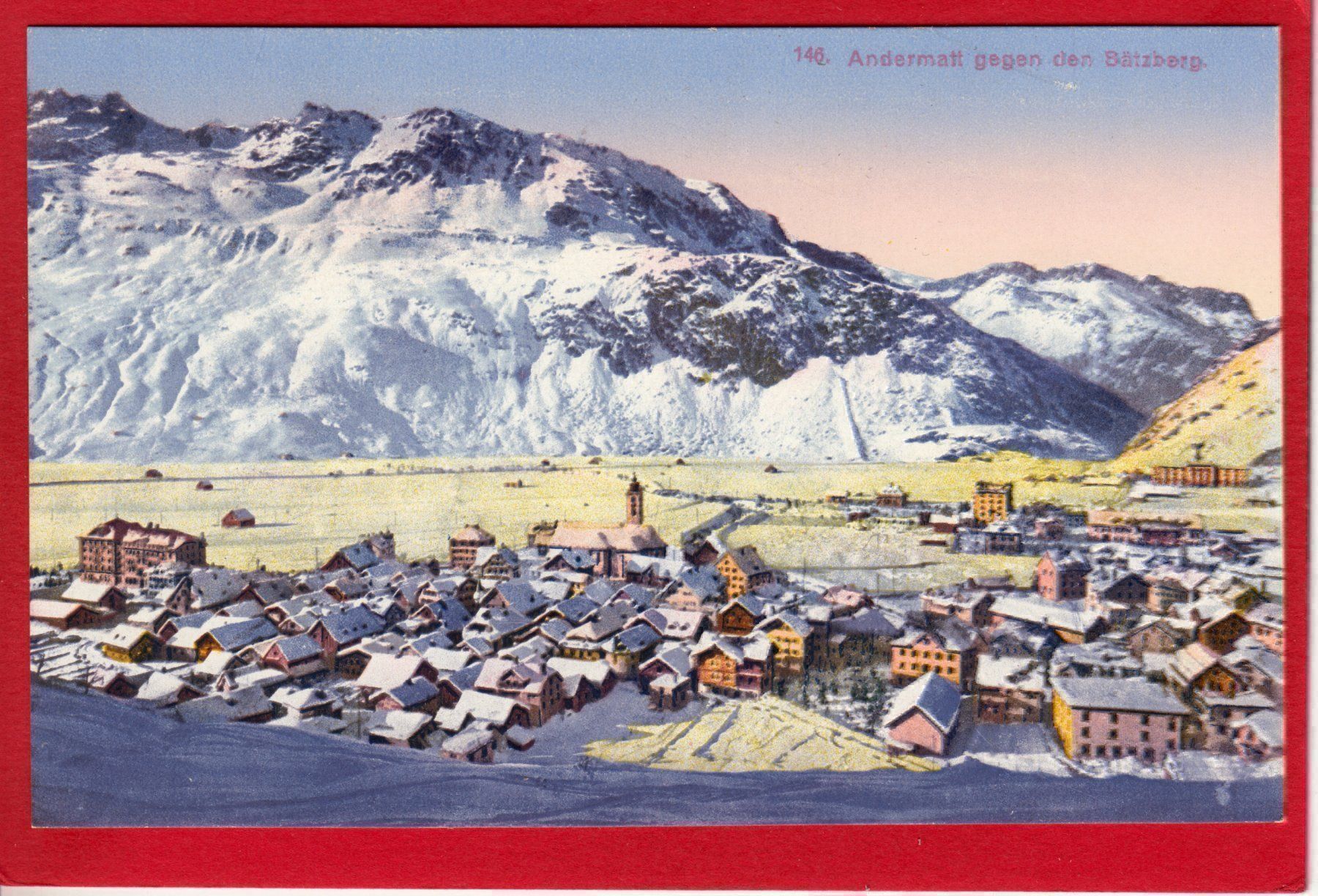Cartoline postali: AK ANDERMATT – Usato da Grüningen venduto da Kartensammler