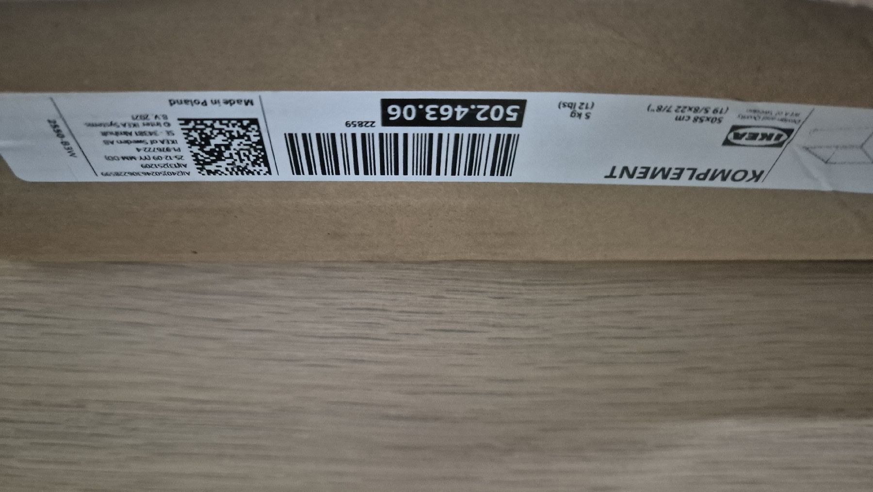 Armadi: 6  Ikea KOMPLEMENT Schublade, 50x58 cm – Nuovo (secondo la descrizione) da Oberägeri venduto da Timka111 1