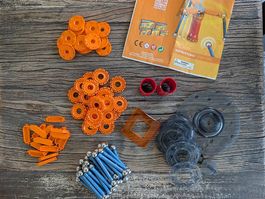 Geomag Mechanics 722-146 Teile-Magnetisches Konstruktionsset