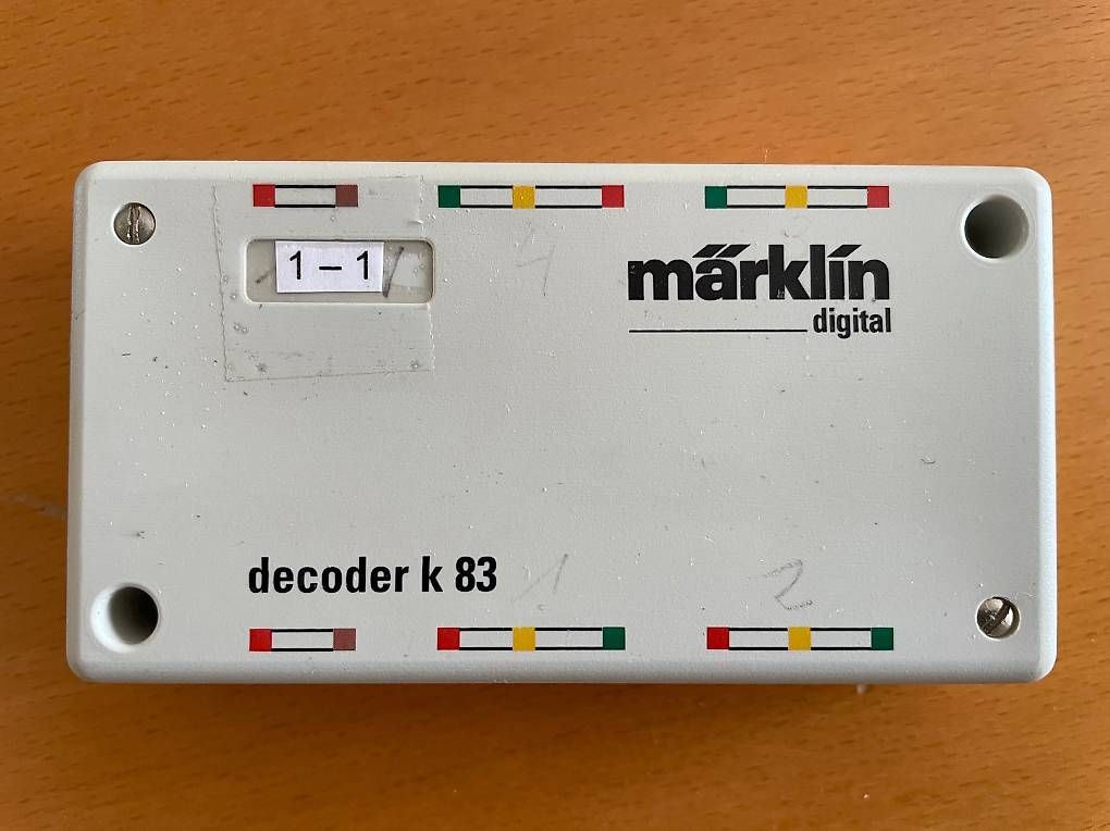 Modelleisenbahnen: Märklin Decoder k83 – Gebraucht aus Niederrohrdorf von USigrist01