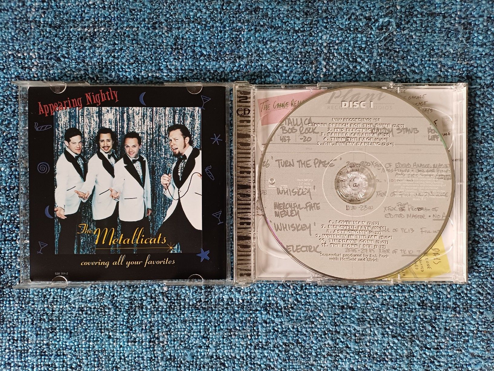 CDs: Metallica "Garage Inc." CDx2 – D'occasion à Begnins par Drastic-Sound 2