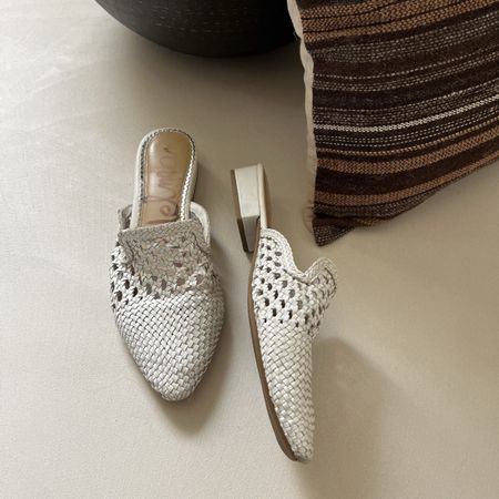 Pantoletten Sommerschuhe Sam Edelman weiss Grösse 39 