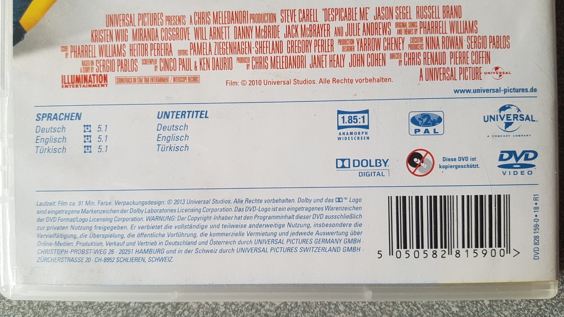 Tutti i DVDs: DVD Ich einfach unverbesserlich – Usato da Oetwil am See venduto da fineli2 1