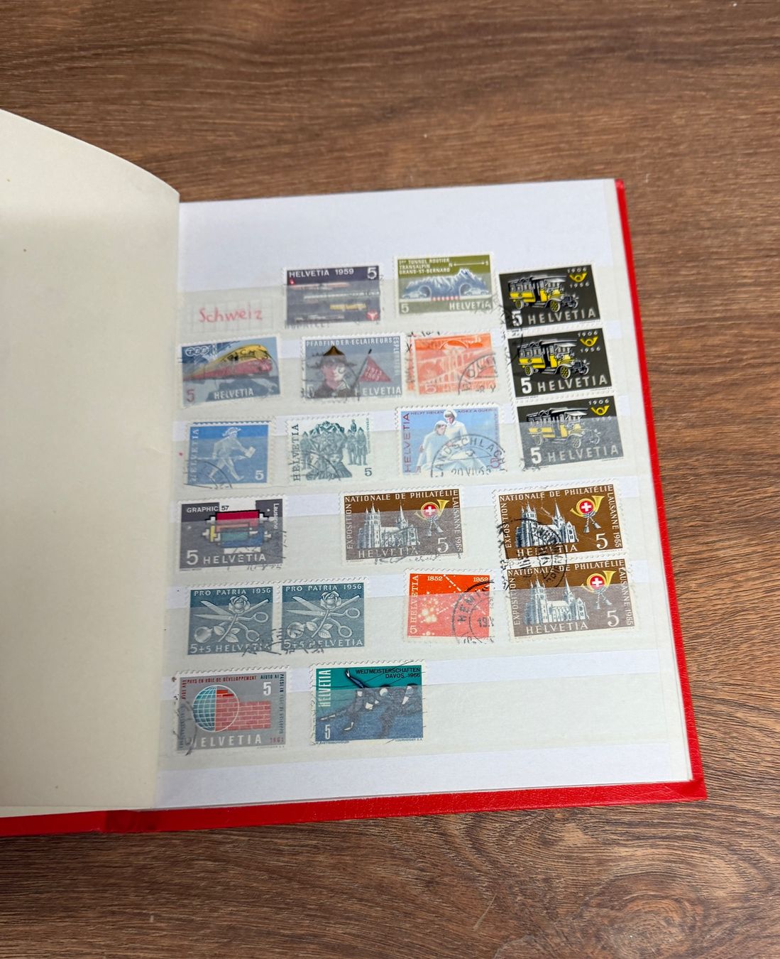 Tutti i francobolli: Briefmarken Album – Usato da Nussbaumen AG venduto da olitech5415